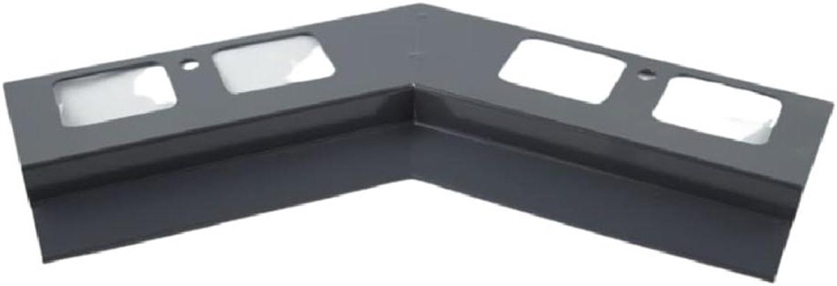 Dakrandprofiel Connector - Hoekverbinder Balkon - Terras Afwerking - Corrosiebestendig Alu