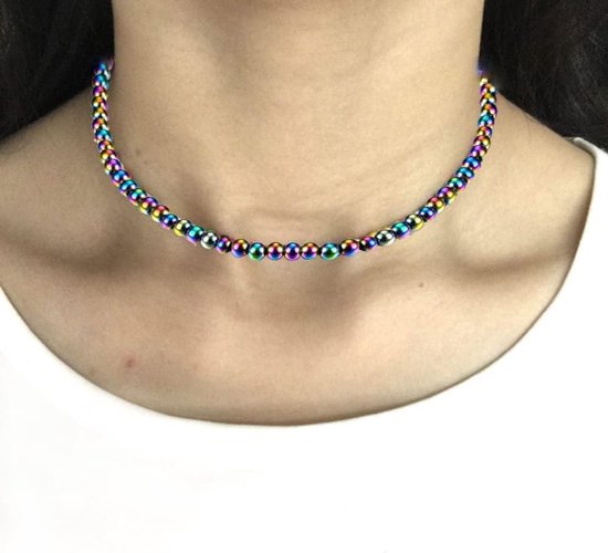 Hematiet Halsketting voor Gezondheid en Welzijn, Magnetische Therapie Sieraden voor Vrouwen en Mannen, Perfect Cadeau voor Elke Gelegenheid — afbeelding 5
