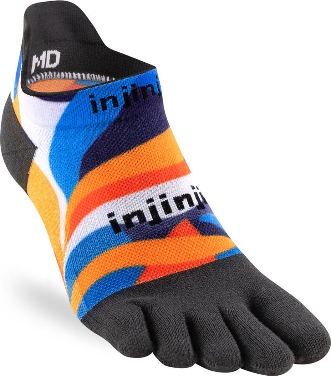 Injinji Teensokken Run Leightweight No Show Coolmax Unisex IS261410 bot M=40,5-44