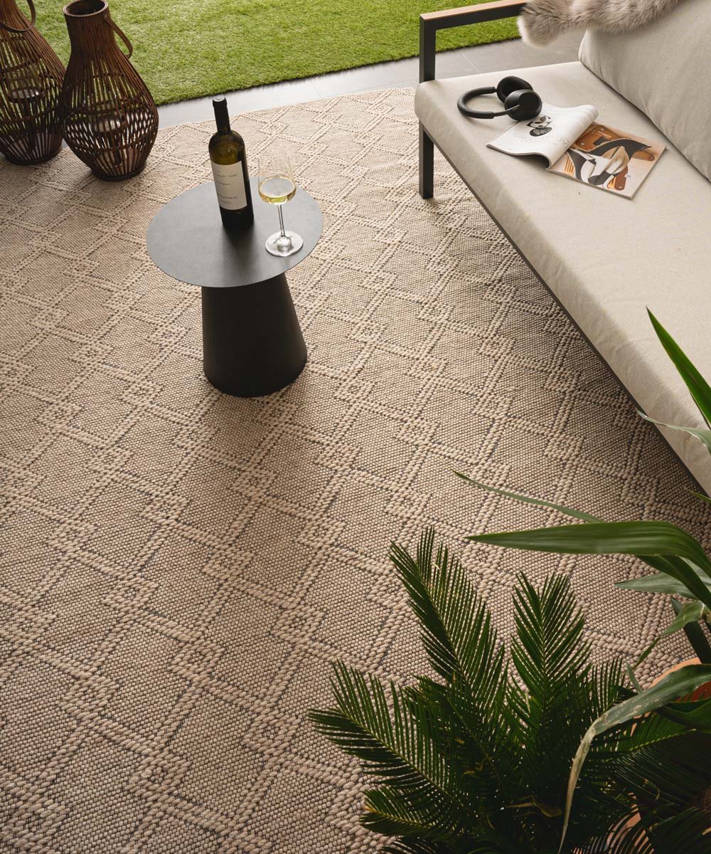 Buitenkleed - Var beige 240x340