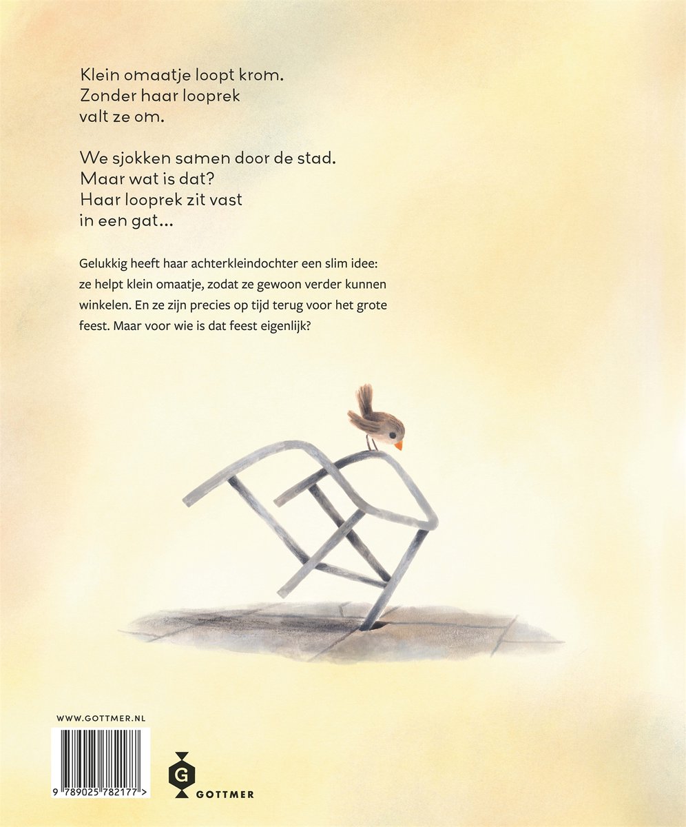Klein omaatje - back cover