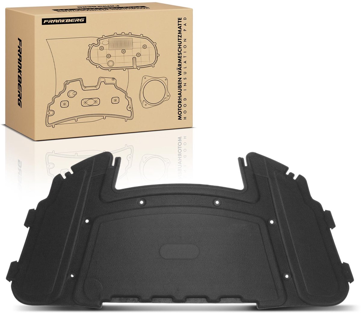 Frankberg 1x Isolatiemat Motorkap voor BMW E90 E91