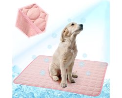 Zomerkoelmat Voor Huisdieren - Koelmat voor honden - 50*40cm - Roze