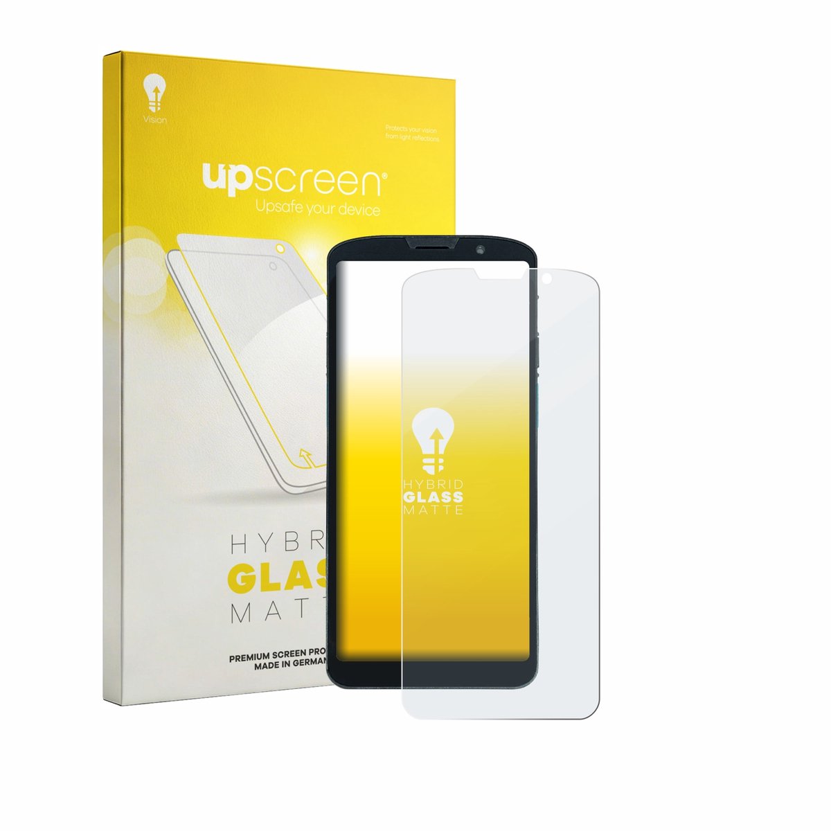 upscreen - Screenprotector voor Unitech EA630 - Folie Beschermfolie Beschermglas matte