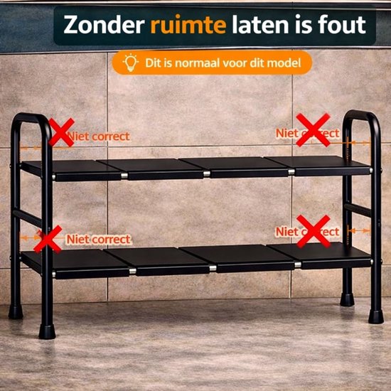 Gootsteenkast Organizer Uitschuifbaar & Verstelbaar | YONO