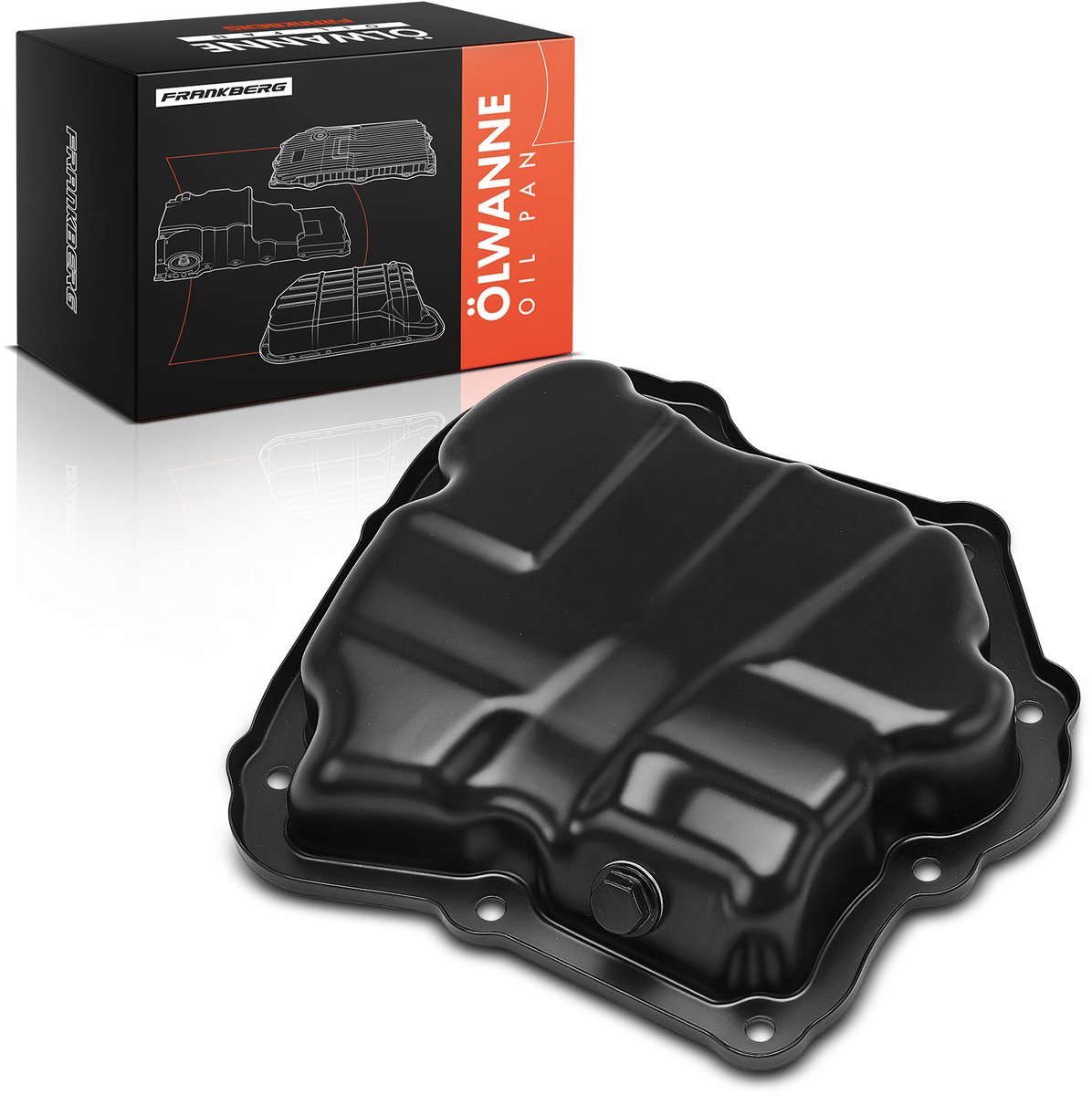 Frankberg 1x oliepan voor Dacia Dokker Duster Lodgy Renault Captur