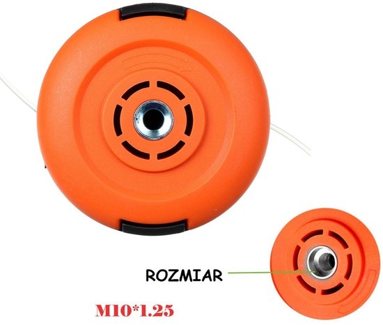 NAC - Bosmaaier - Versterkte Kop - M10x1,25 - Compatibel met Meeste Brands van Merkloos	 — afbeelding 5