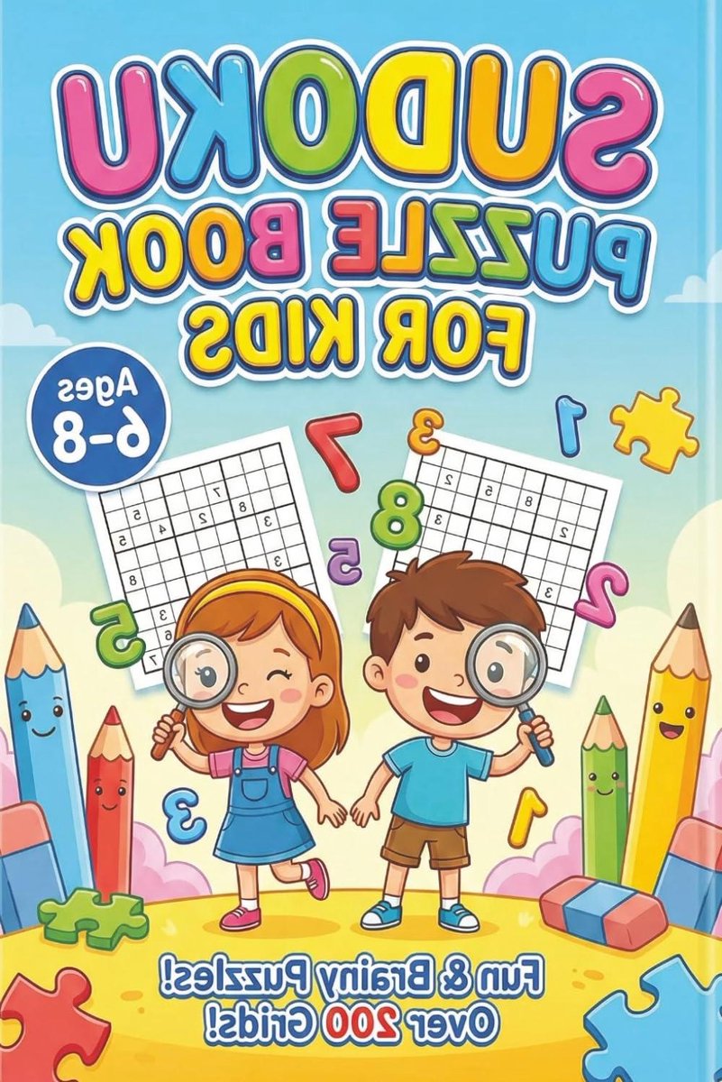 Sudoku Puzzelboek Kinderen - Logica Puzzels - Kind Ontwikkelen - Geleidelijke Moeilijkheidsgraad - 109 Pagina's - Niet gespecificeerd