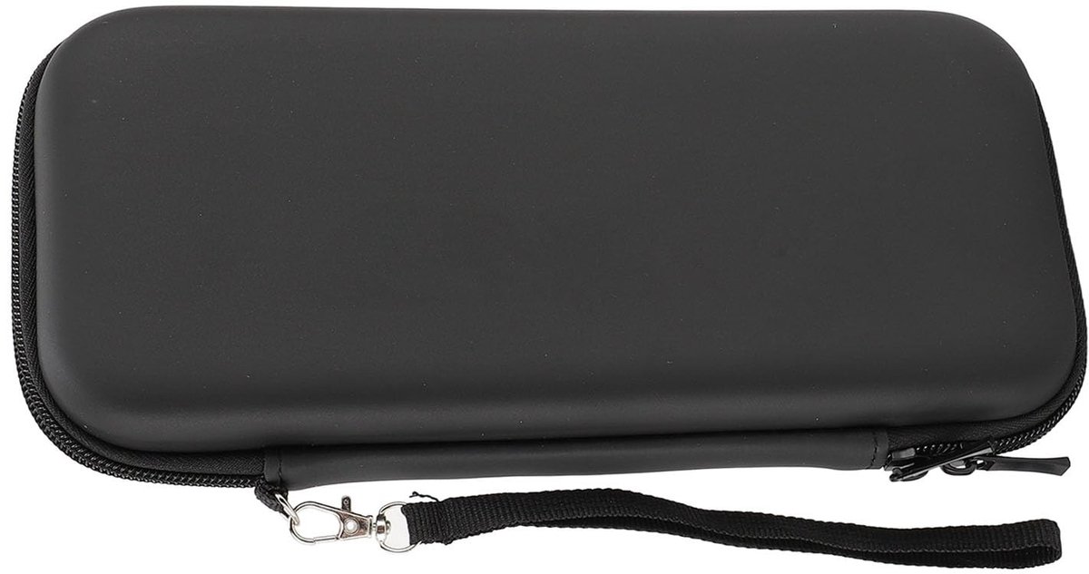 Draagbare Hard Shell Tas voor Nintendo Switch & Switch OLED - Ruimte voor 8 Spellen (Zwart)