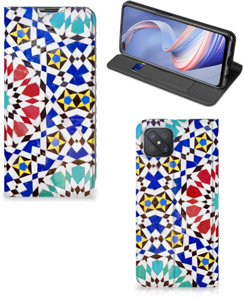 OPPO Reno4 Z 5G Standcase Mozaïek