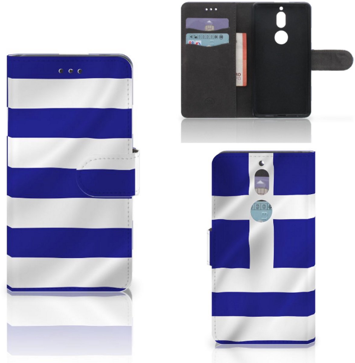 Nokia 7 Bookstyle Case Griekenland