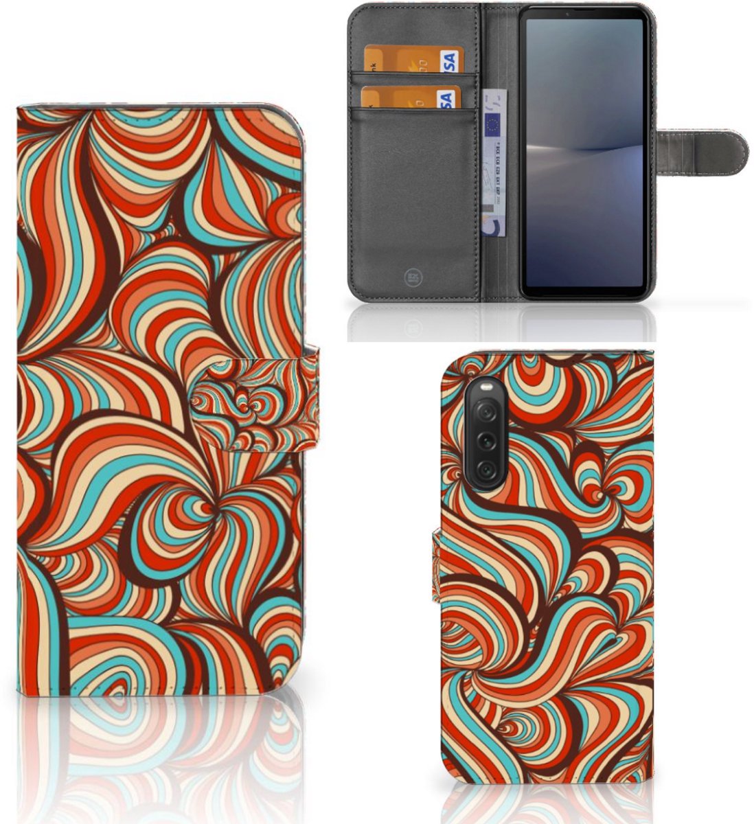 Sony Xperia 10 V Hoesje Retro