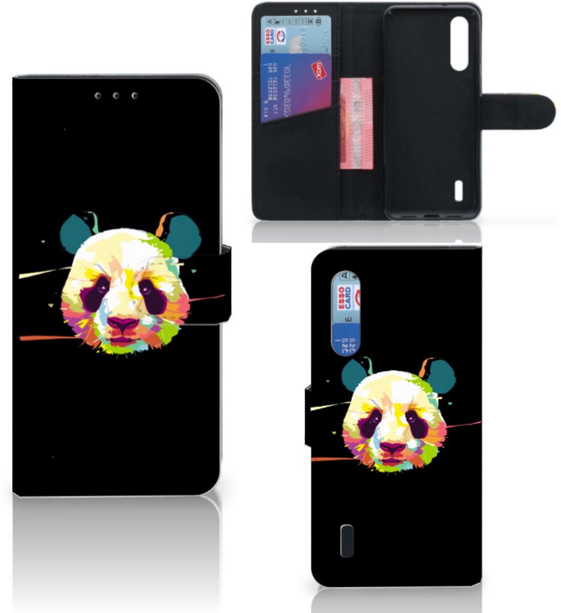 Xiaomi Mi 9 Lite Leuk Hoesje Panda Color