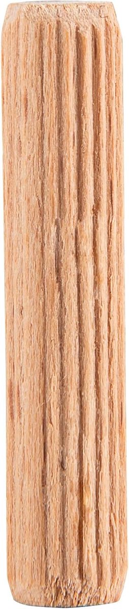 Houten deuvels - Bevestigingspinnen - Meubelverbinding - Lijmgroeven over lengte - 8 x 40 mm
