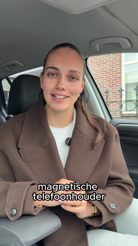 CarMe Telefoonhouders Auto - MagSafe Autohouder - Ventilatie & Dashboard - Met Draadloze Oplader - Magnetisch - GSM Houder Auto - Zwart