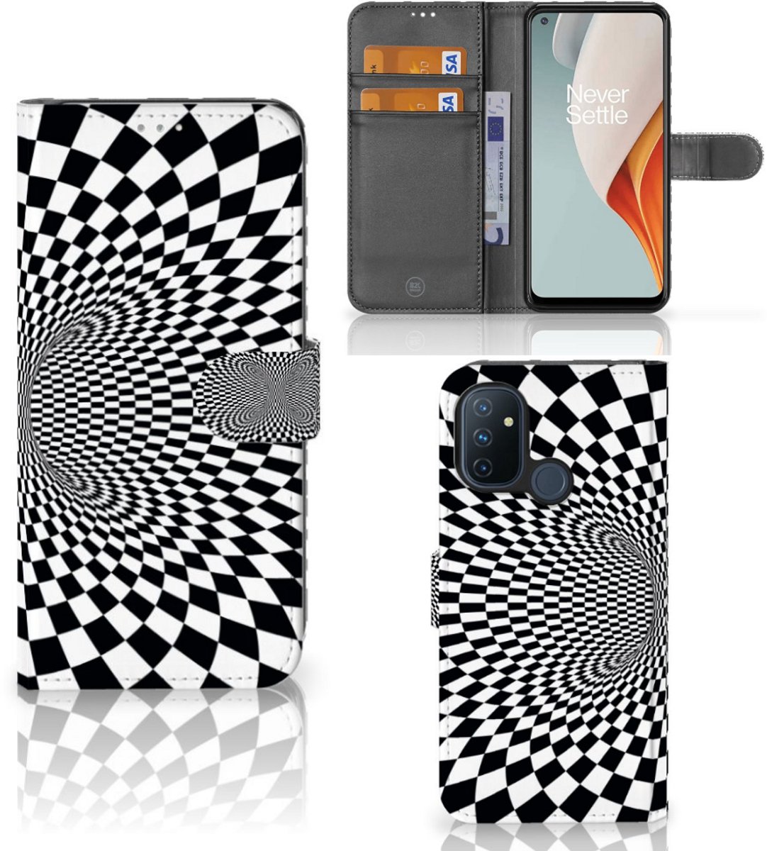 OnePlus Nord N100 Book Case Illusie