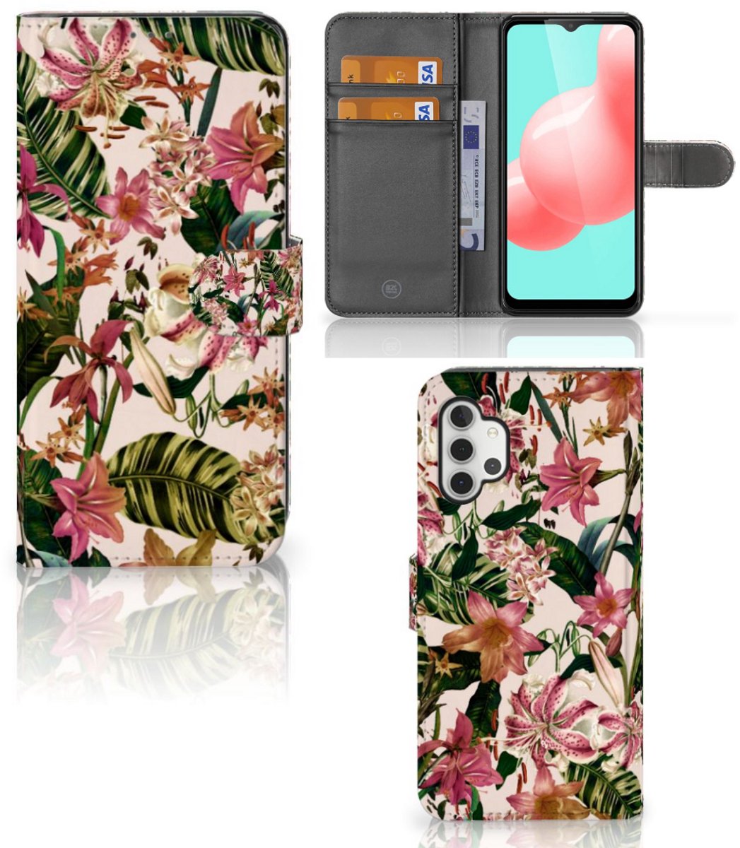 Samsung Galaxy A32 5G Hoesje Flowers
