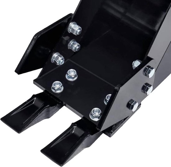 Smalle Graafbak - Mini Graafmachine Bak - Sleuf Graven - Gelegeerd Staal - 20cm Breed — afbeelding 3