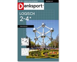 Denksport Puzzelboek Logisch 2-4* vakantieboek, editie 0140