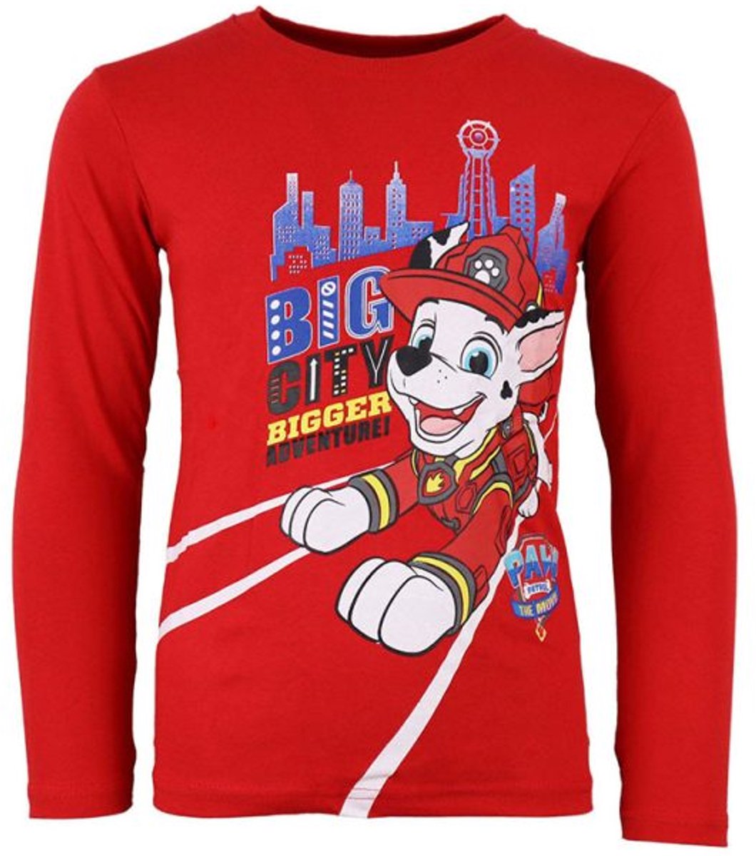Paw Patrol kindershirt met lange mouwen, top 7 jaar
