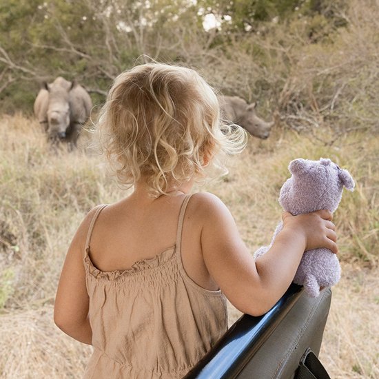 Little Dutch Safari Friends Knuffel Nijlpaard van Little Dutch — afbeelding 4