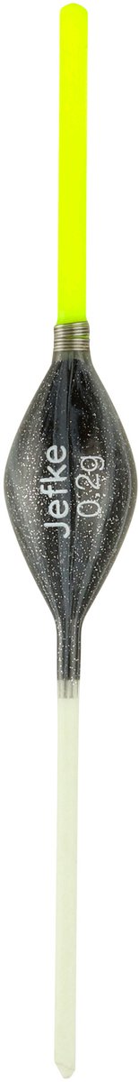 Reniers Fishing Dobber Jefke – Sterke Inline Dobber voor Ondiep Water en Kantvisserij - Maat : Geel 0.50g