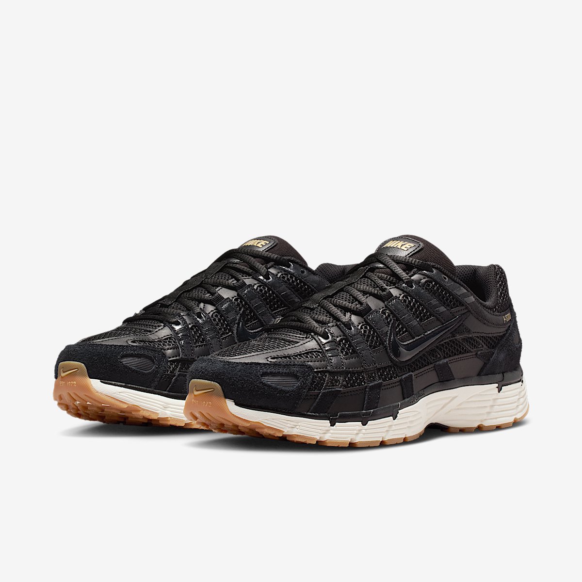 Nike P Sneakers Unisex 6000 ‘ & Metallic Grain’ Zwart