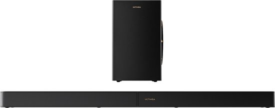ULTIMEA Skywave F30 Boom - 3.1.2 Systeem met Dolby Atmos en 6,5" Subwoofer, App Bediening, Soundbar Zwart