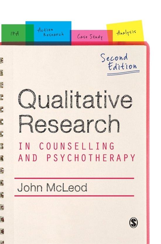 Qualitative Research in Counselling and Psychotherapy - cover