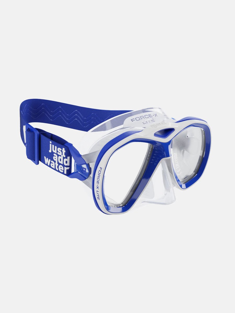 Mares - Force-X Lite - Duikbril - Wit/Blauw