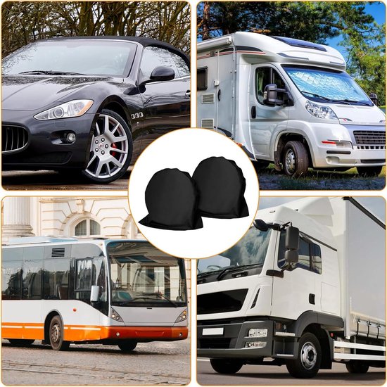 2x Universele Wielhoezen voor Caravan, Camper en Auto Banden (27-29 Inch) — afbeelding 4