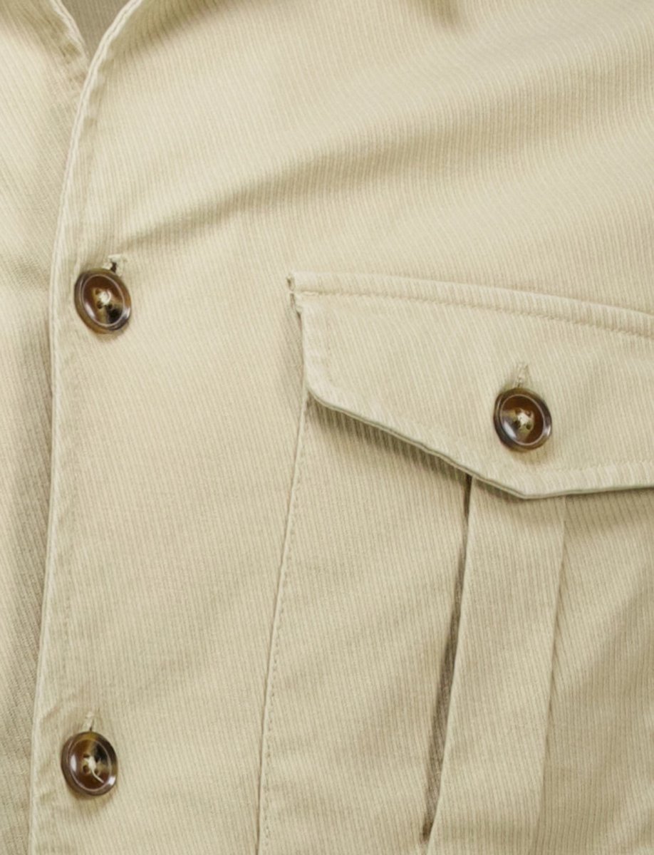 Born With Appetite Overshirt beige