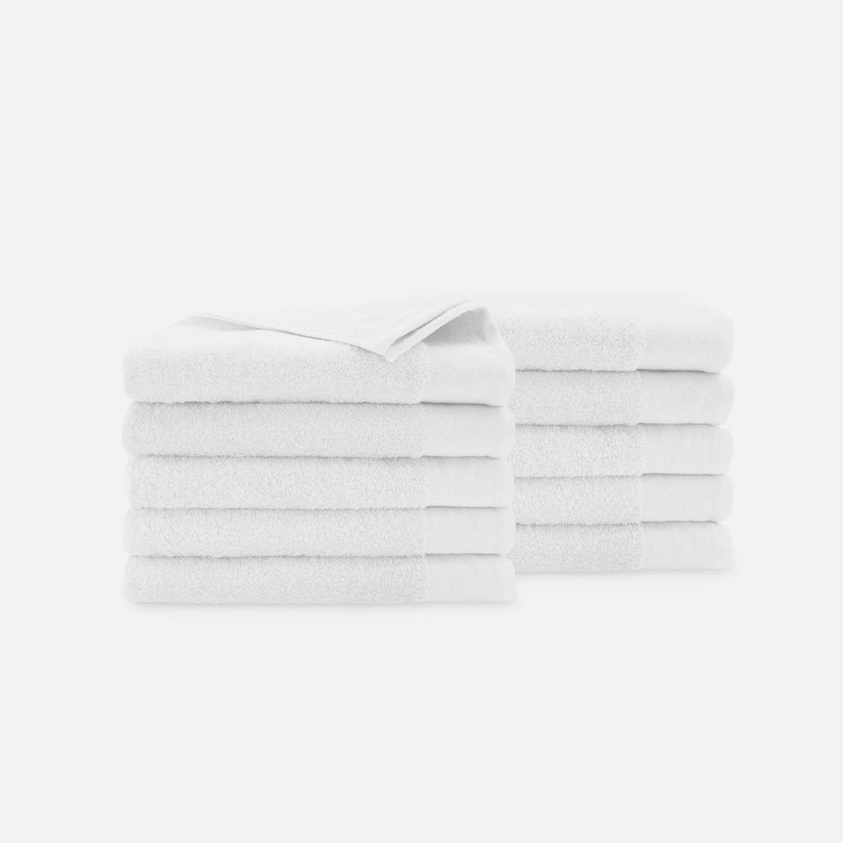 Walra Badhanddoek - Soft Cotton - Set van 10 - Hotel Kwaliteit - 100% katoen - 550 g/m² - 70x140 cm - Wit