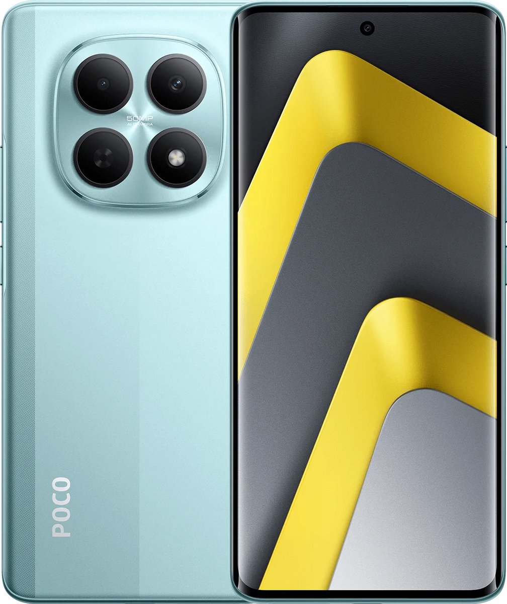 Xiaomi POCO M8 - 5G Smartphone - 12GB RAM + 512GB - 6.77" 120Hz Flow AMOLED - Snapdragon 6 Gen 3 - 50MP AI Camera - Groen