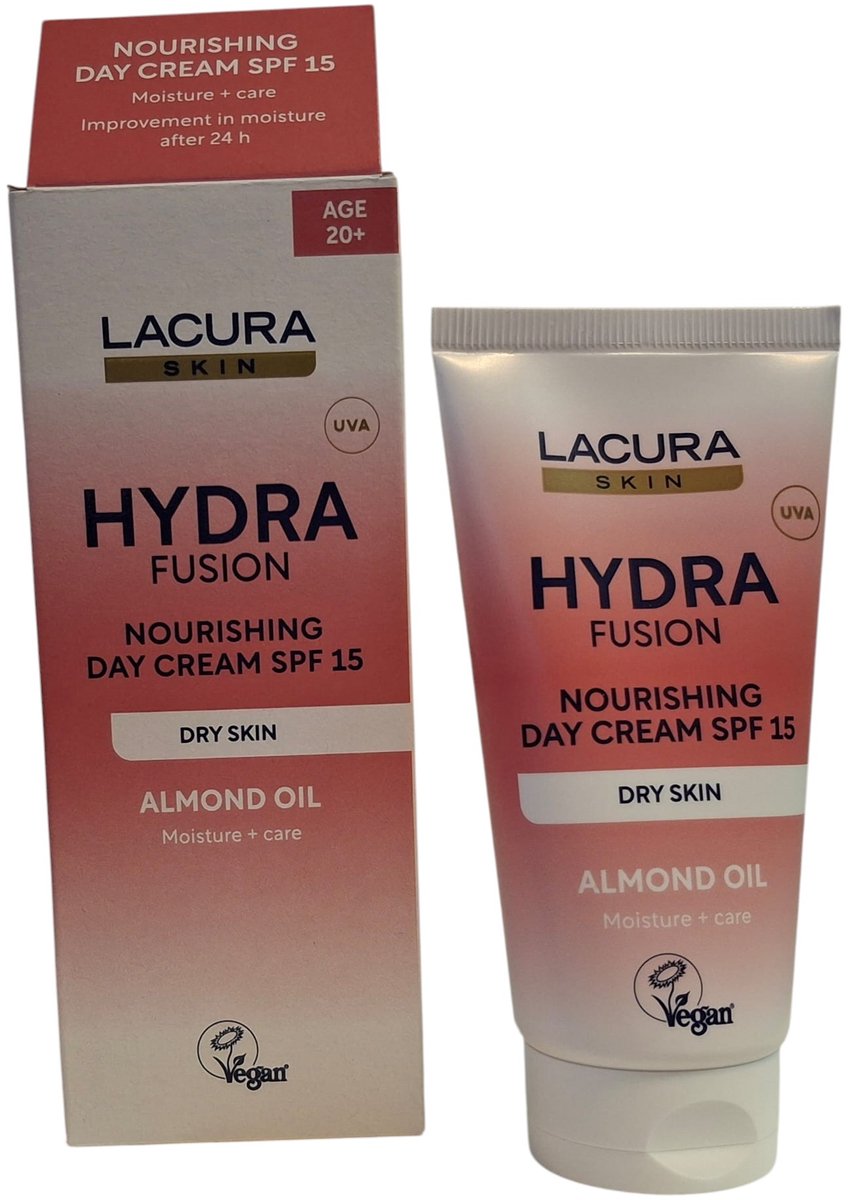 Lacura Skin Hydra Fusion Nourishing Day Cream SPF 15 – Droge Huid – 50 ml