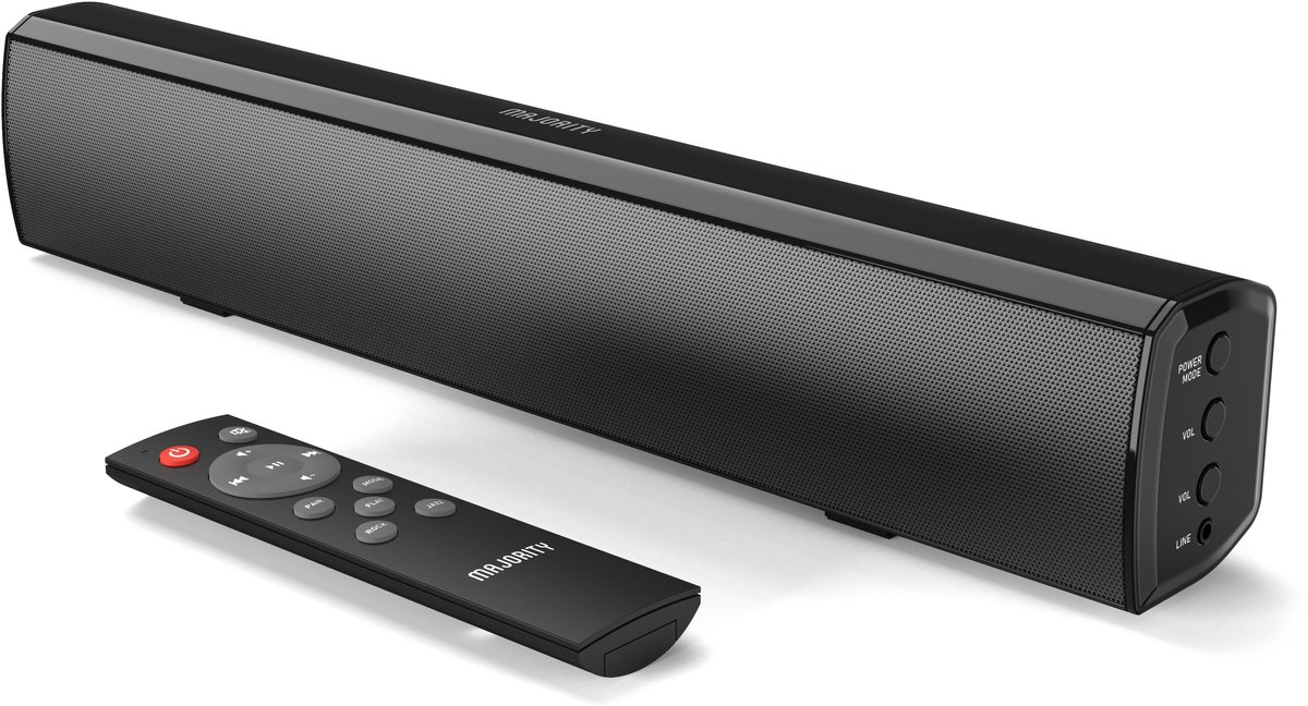 Majority Bowfell Axis 2.1 - Soundbar met Subwoofer - AUX - Zwart