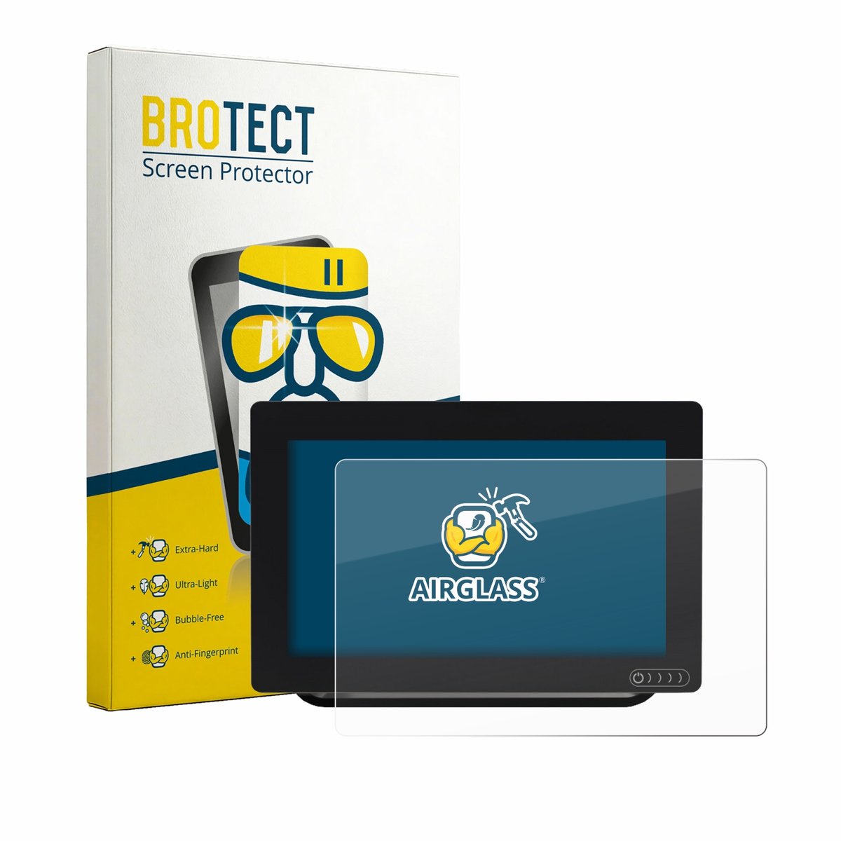 Screenprotector voor Raymarine Axiom+ 9 Beschermglas transparant