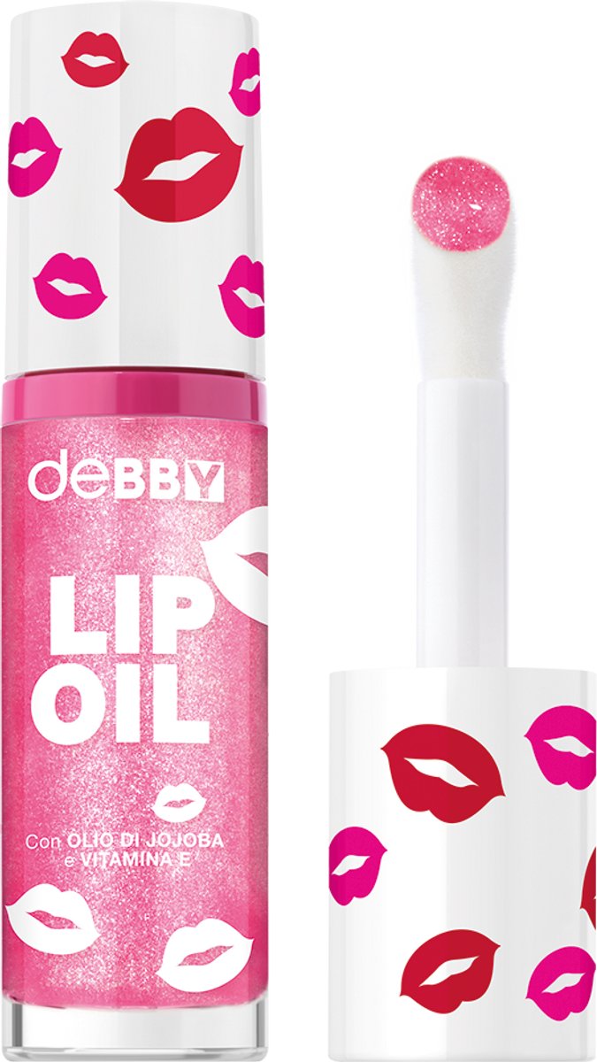 Debby Lip Oil – Kleur 03 Cherry Red - Hydraterende & Glanzende Lip Oil – Voedt & Verzacht Lippen – Niet Plakkerig – Met Intensieve Glansfinish – Verzorgende Formule voor Zachte, Gezonde Lippen – Voor Dagelijks Gebruik & Stralende Lippen