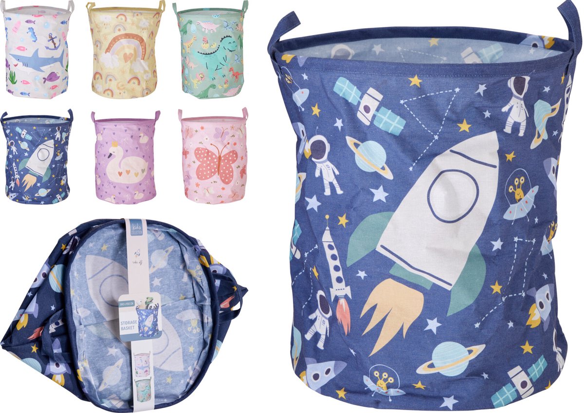Waszak-kinderen-diverse kleuren-80 liter