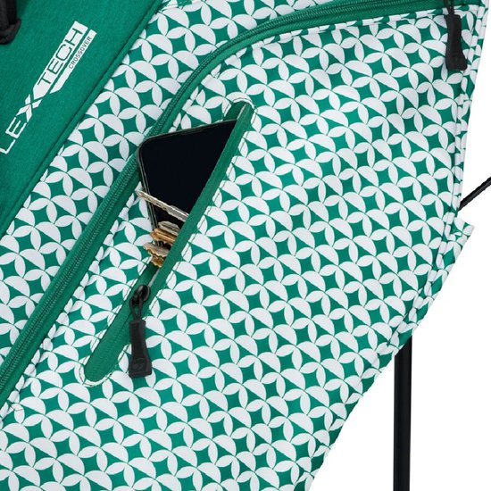 TaylorMade Flextech Crossover Standbag 2026 - Heritage Icon Groen van TaylorMade — afbeelding 3