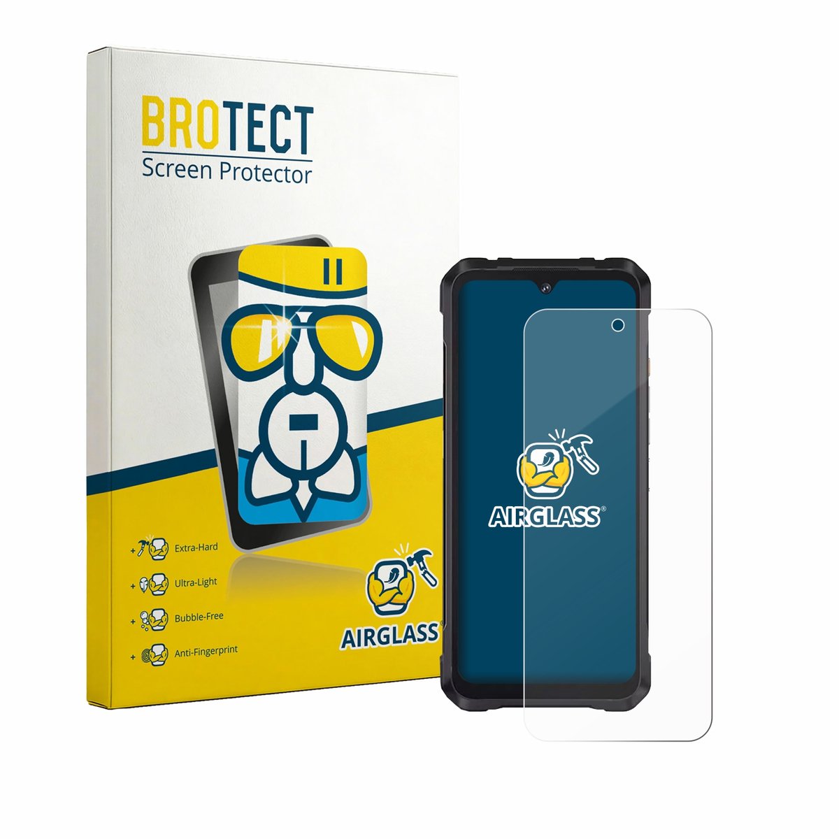 Screenprotector voor Cubot King Kong Power 5 Beschermglas transparant