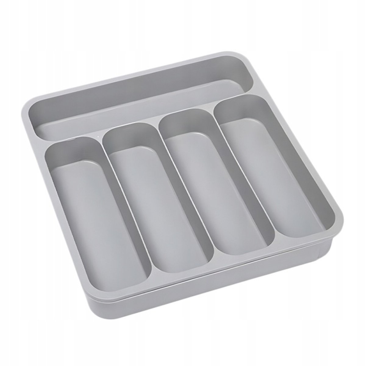 Opbergbakken voor servies en keukengerei (grijs)