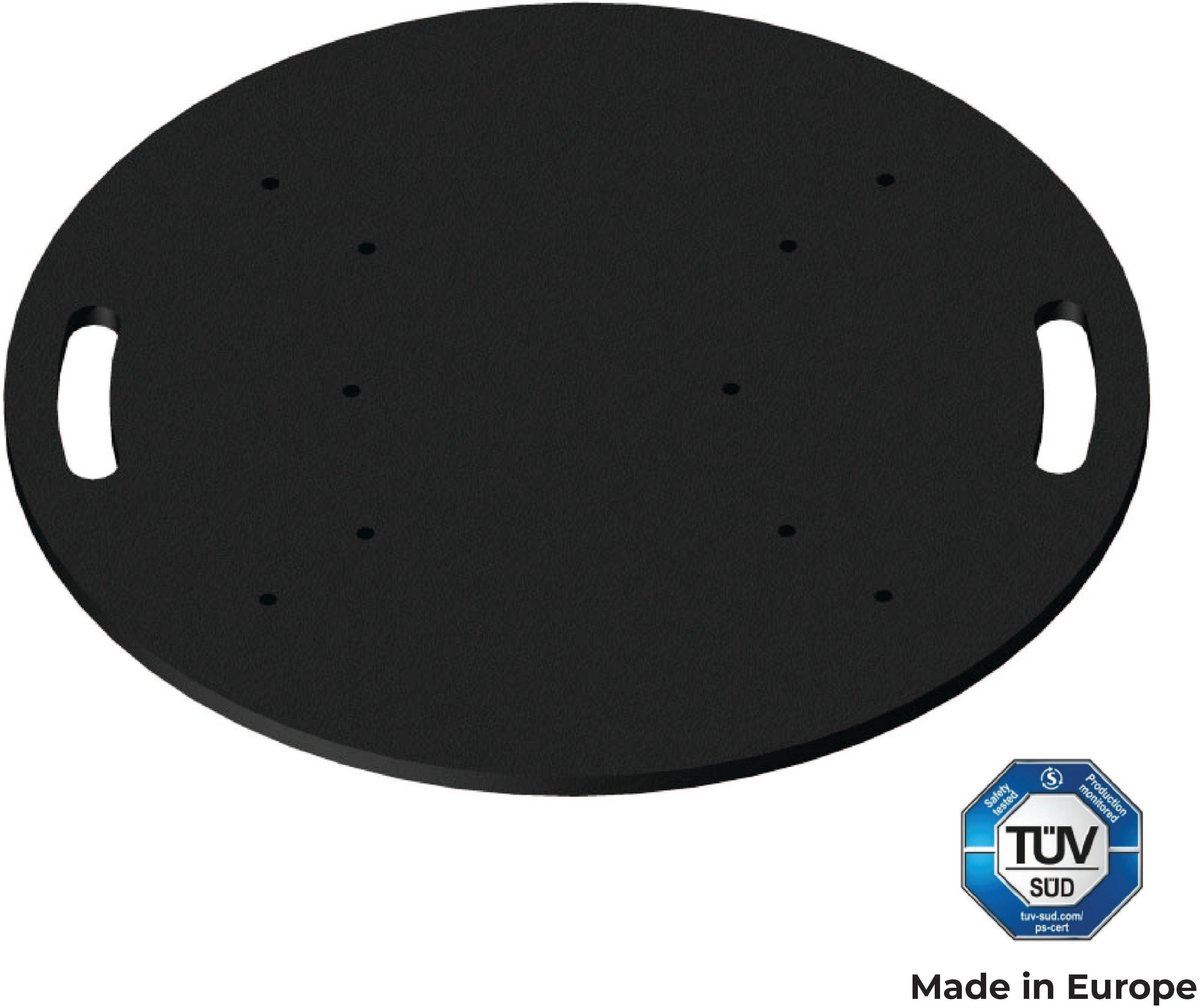 Altura FA-BP-R65B universele ronde baseplate 65 cm voor type 30 en 40 truss