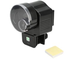 Allecto - Compacte Automatische Visvoeder - Elektrische Visvoer Dispenser - Ideaal voor Aquariums - Timer Functie - Gebruiksvriendelijk - Geschikt ...