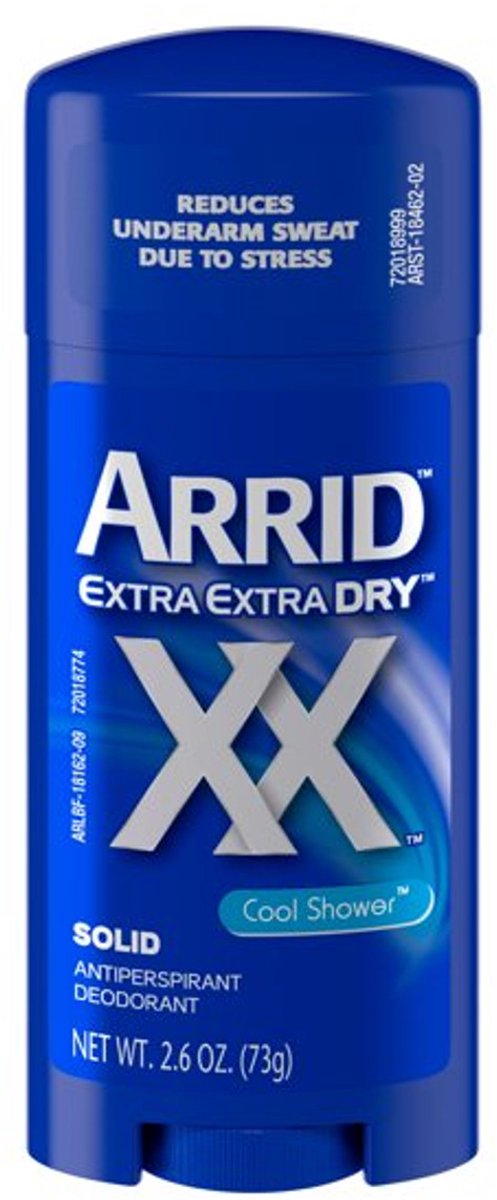 Arrid Antiperspirant Cool Shower - Antiperspirant - Extra bescherming tegen zweet, 74 g
