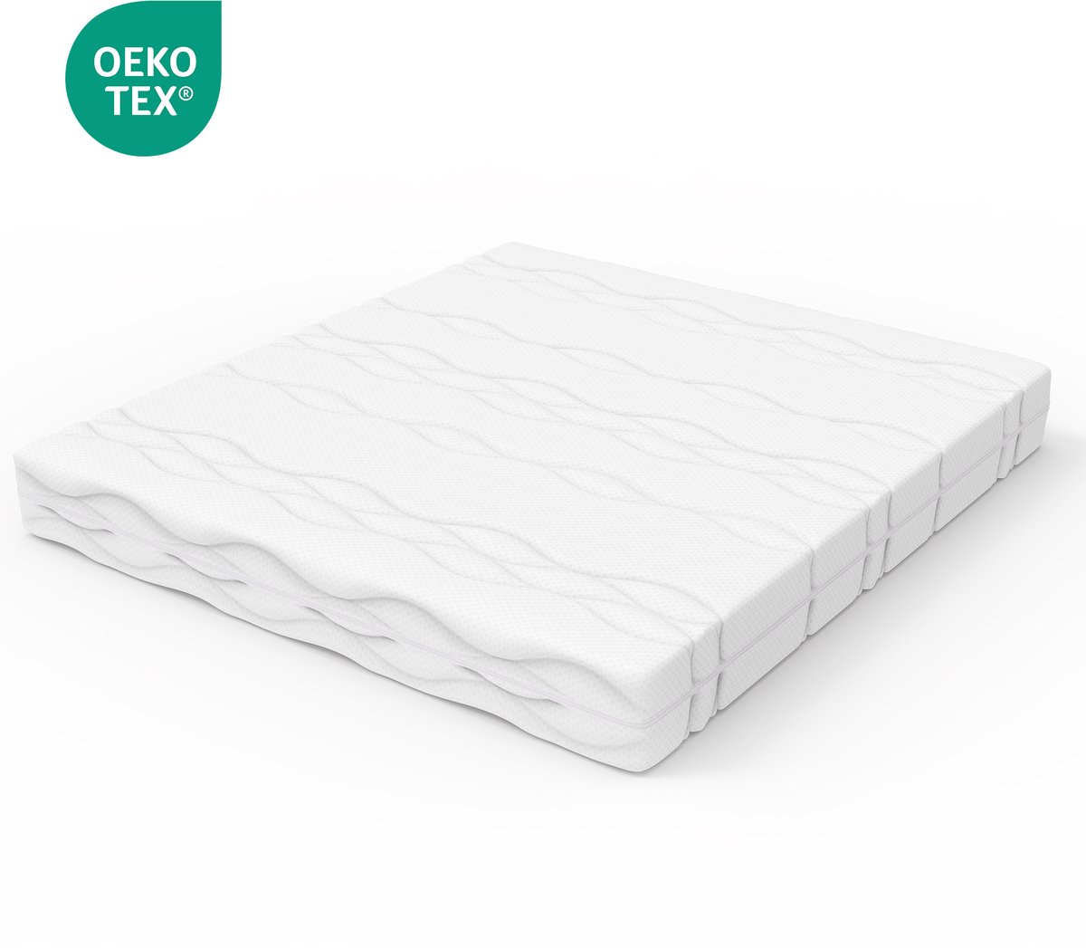 Pocketvering Matras 140x200 cm – H3/H4 – 20 cm Hoog – 7 Zones Ergonomisch – OEKO-TEX Gecertificeerd – Dubbelzijdig & Wasbare Hoes