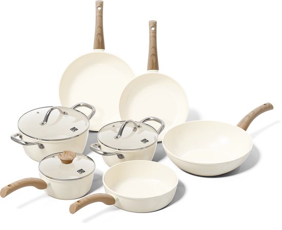 Cook & Pan – Pannenset 7-delig – PFAS vrij