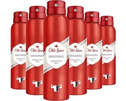 Old Spice Deodorant Body Spray - Original - Voordeelverpakking 6x150ml