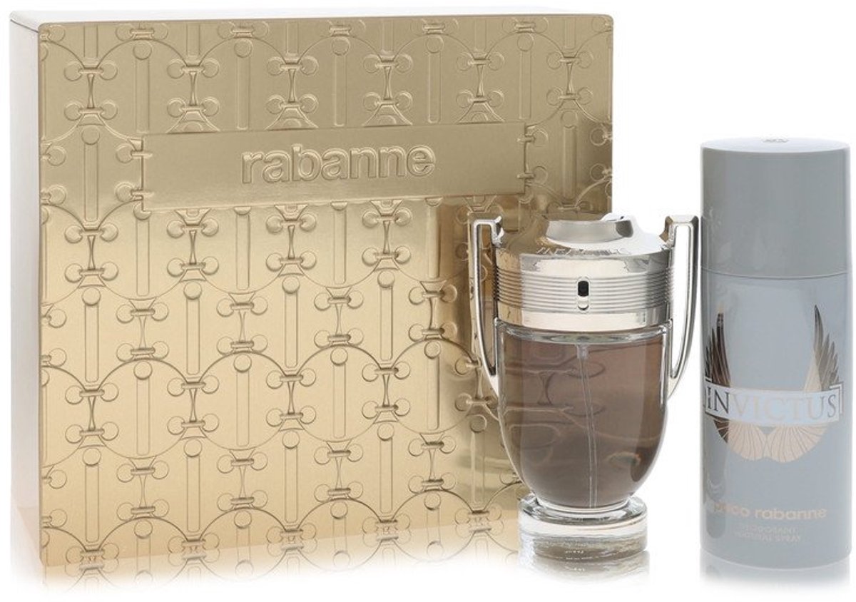Paco Rabanne INVICTUS EDT 100 ML+DEO VP 150 geschenkset – foto 3