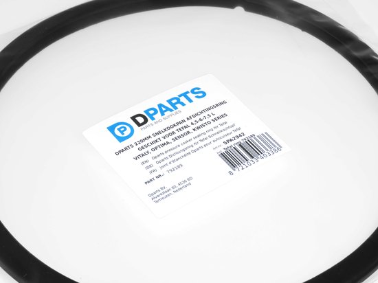 22cm Dparts afdichtingsring geschikt voor Tefal snelkookpan 4,5L 6L 7,5L - Vitaly Optima Sensor Kwisto series - Afdichting ring - nr. 792189 van Merkloos — afbeelding 4